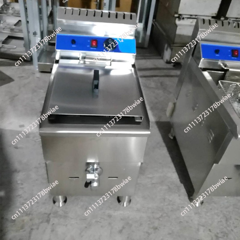 Deep Fryer Stainless - Fritadeira a Gás Comercial de 18L