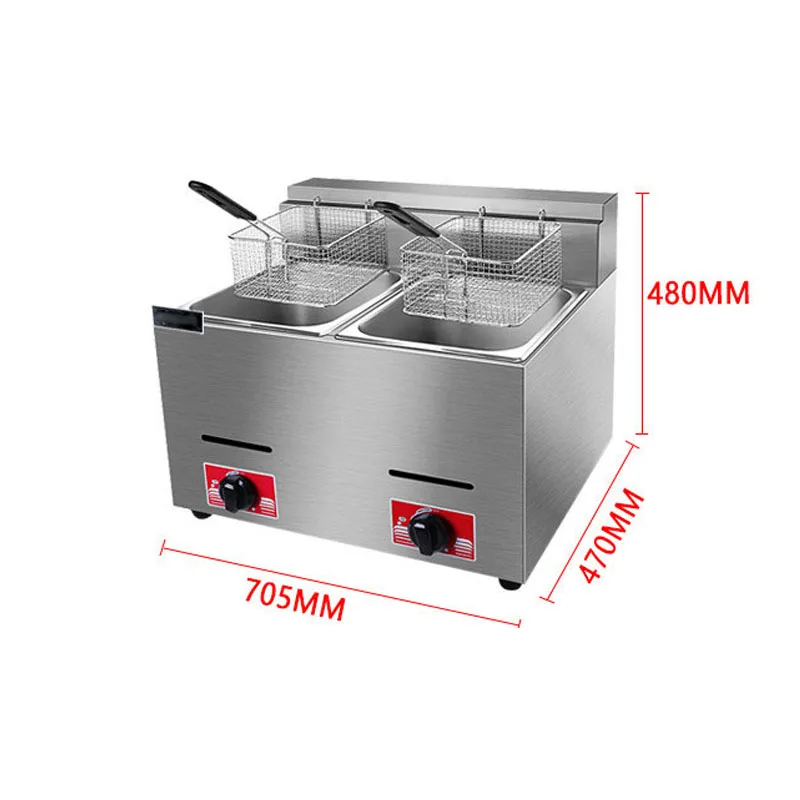 Deep Fryer Stainless - Fritadeira Elétrica de Aço Inoxidável com
