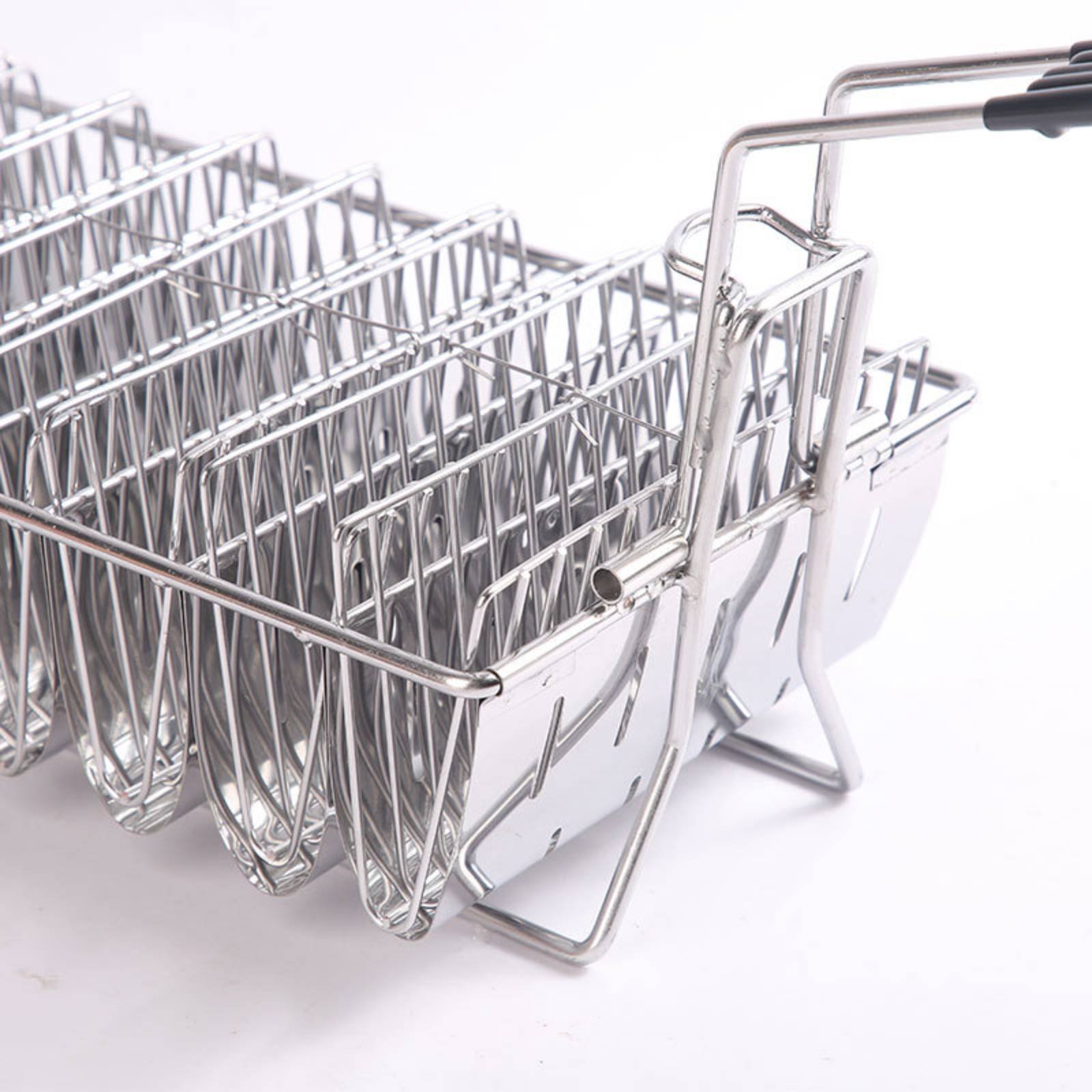Cesto para Fritar Tacos com 8  - Deep Fryer Stainless avaliação e preço
