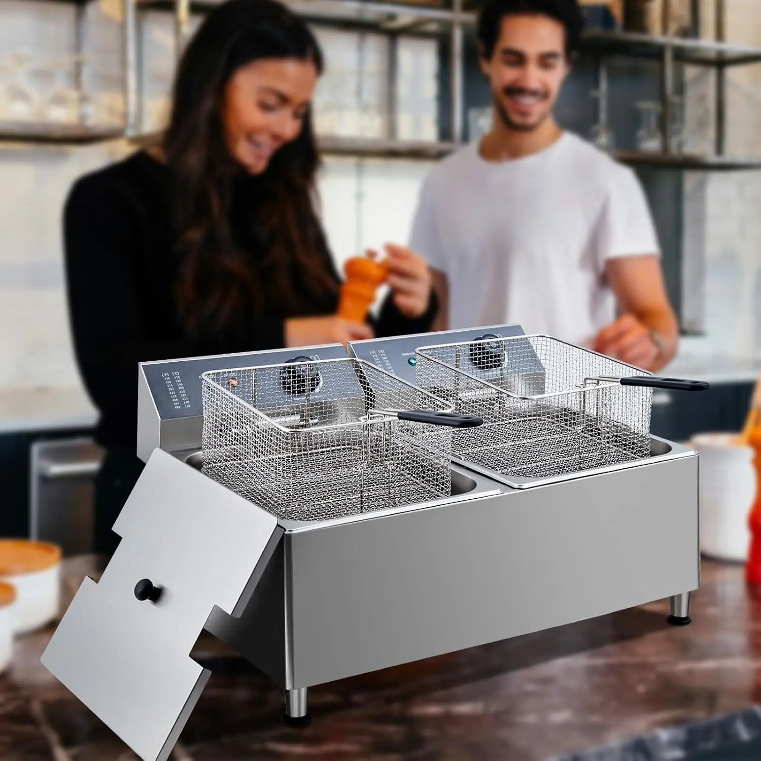 Fritadeira Elétrica Comercial  - Deep Fryer Stainless avaliação e preço