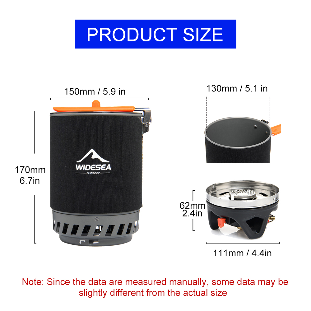 Widesea acampamento sistema de - Kitchen Appliances Gas Stove avaliação e preço