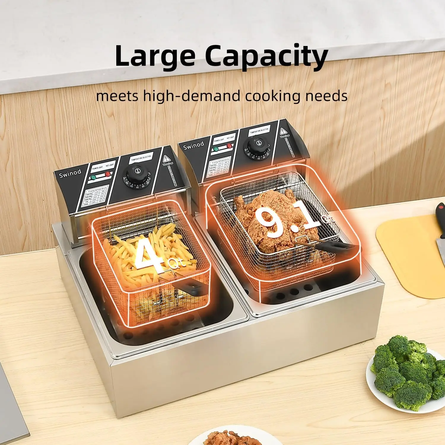 Fritadeira Elétrica Comercial  - Deep Fryer Stainless avaliação e preço