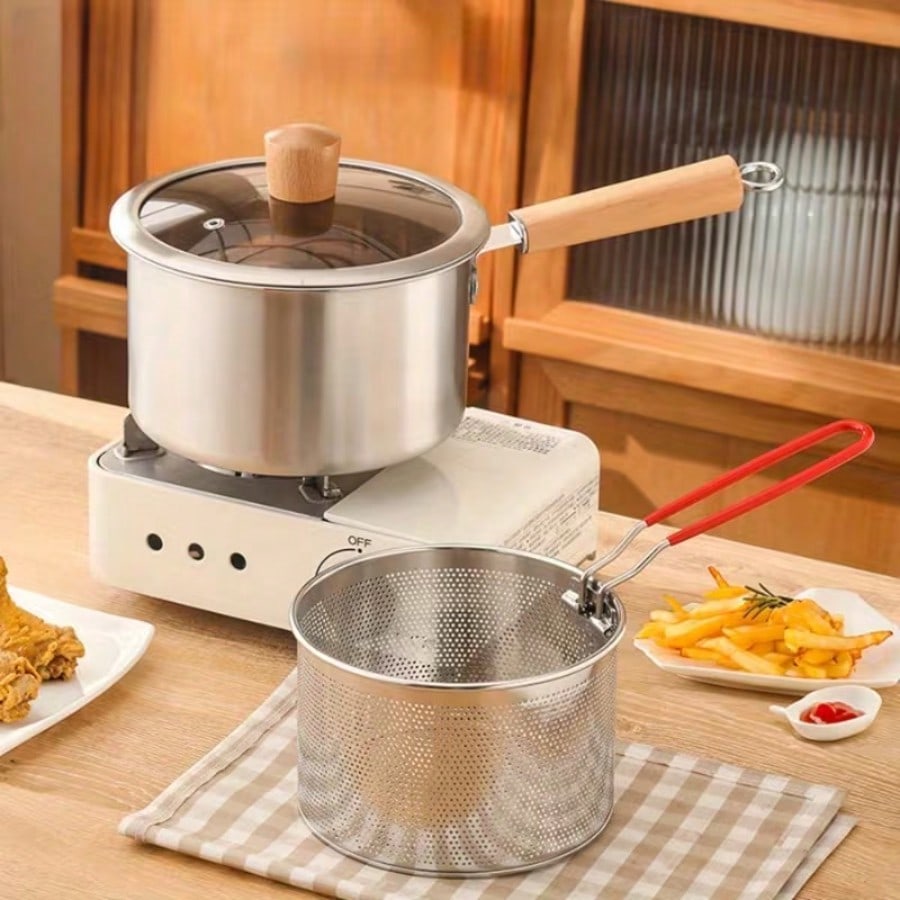 Panela de Fritura Profunda em  - Deep Fryer Stainless avaliação e preço