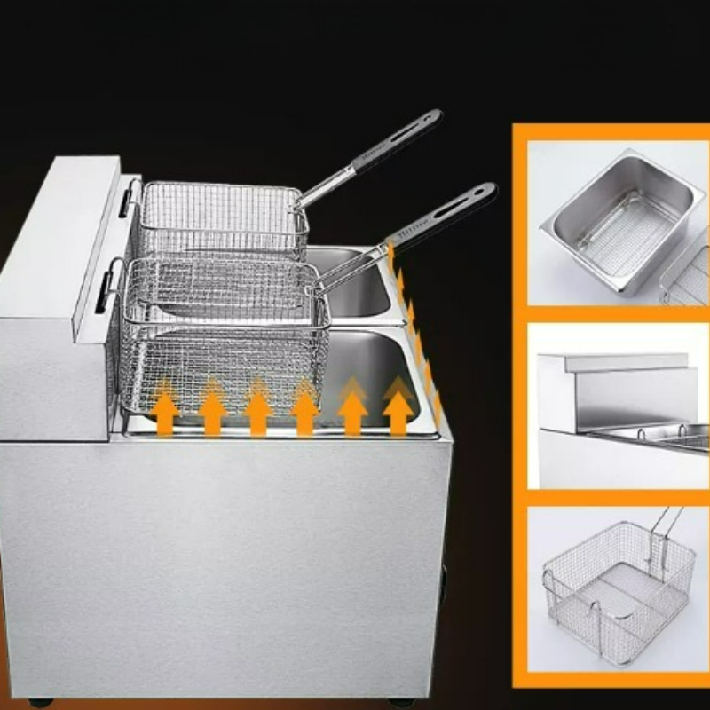 Fritadeira Elétrica de Aço Ino - Deep Fryer Stainless avaliação e preço