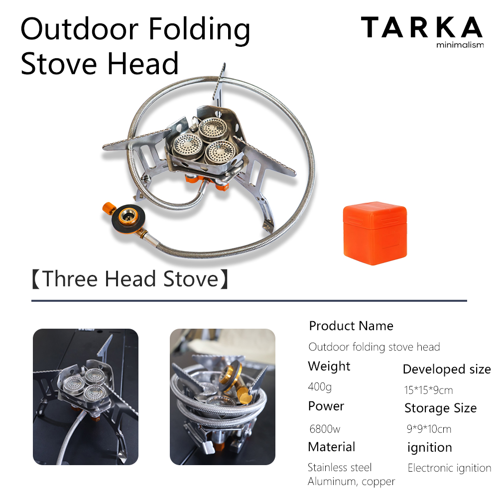 Fogão a Gás para Camping TARKA - Kitchen Appliances Gas Stove avaliação e preço