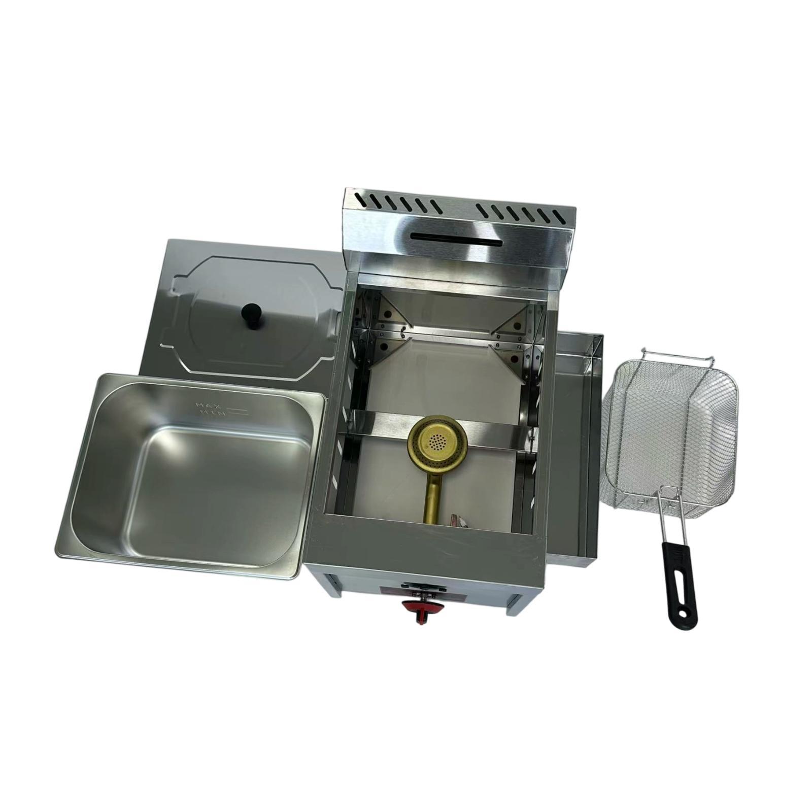 Fritadeira Comercial de Óleo d - Deep Fryer Stainless avaliação e preço