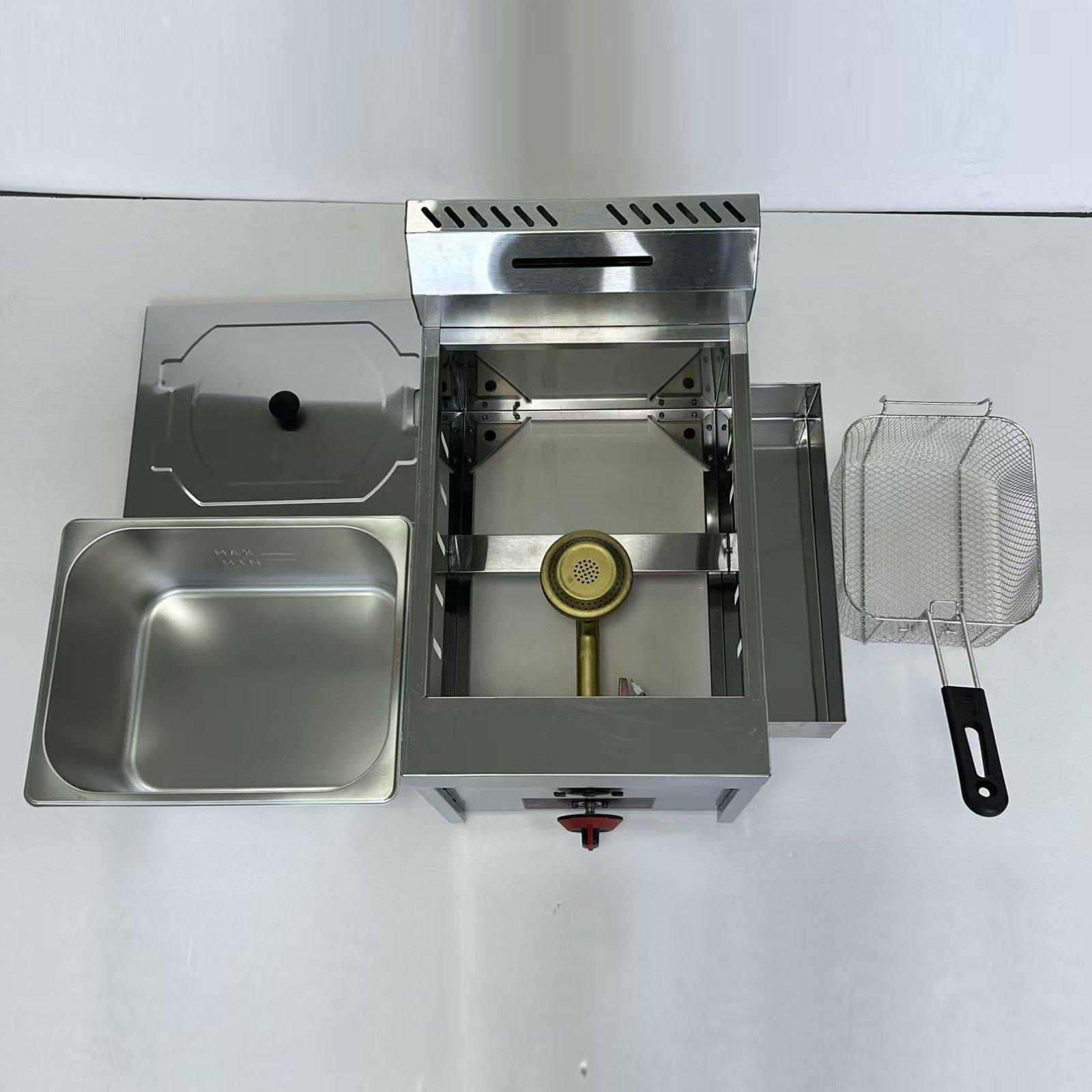 Fritadeira Comercial de Óleo d - Deep Fryer Stainless avaliação e preço
